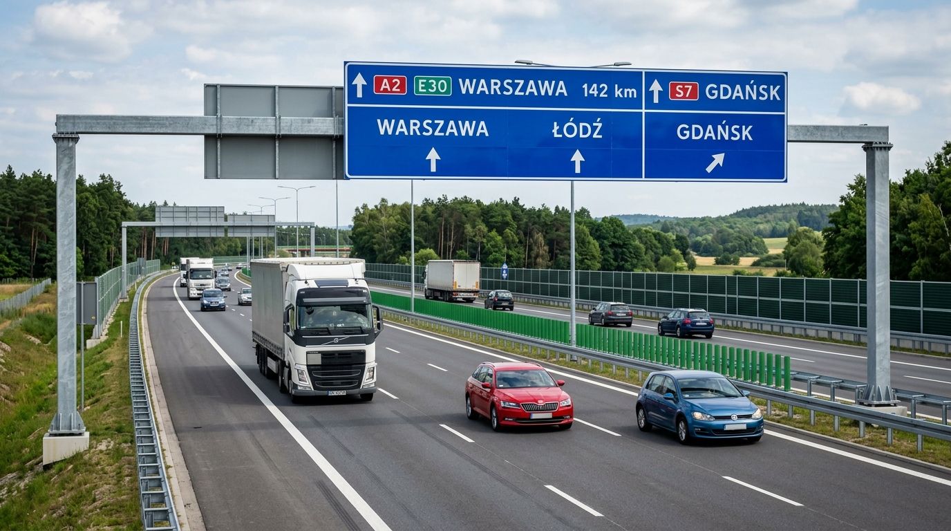 Zmiany w oznakowaniu dróg ekspresowych i autostrad