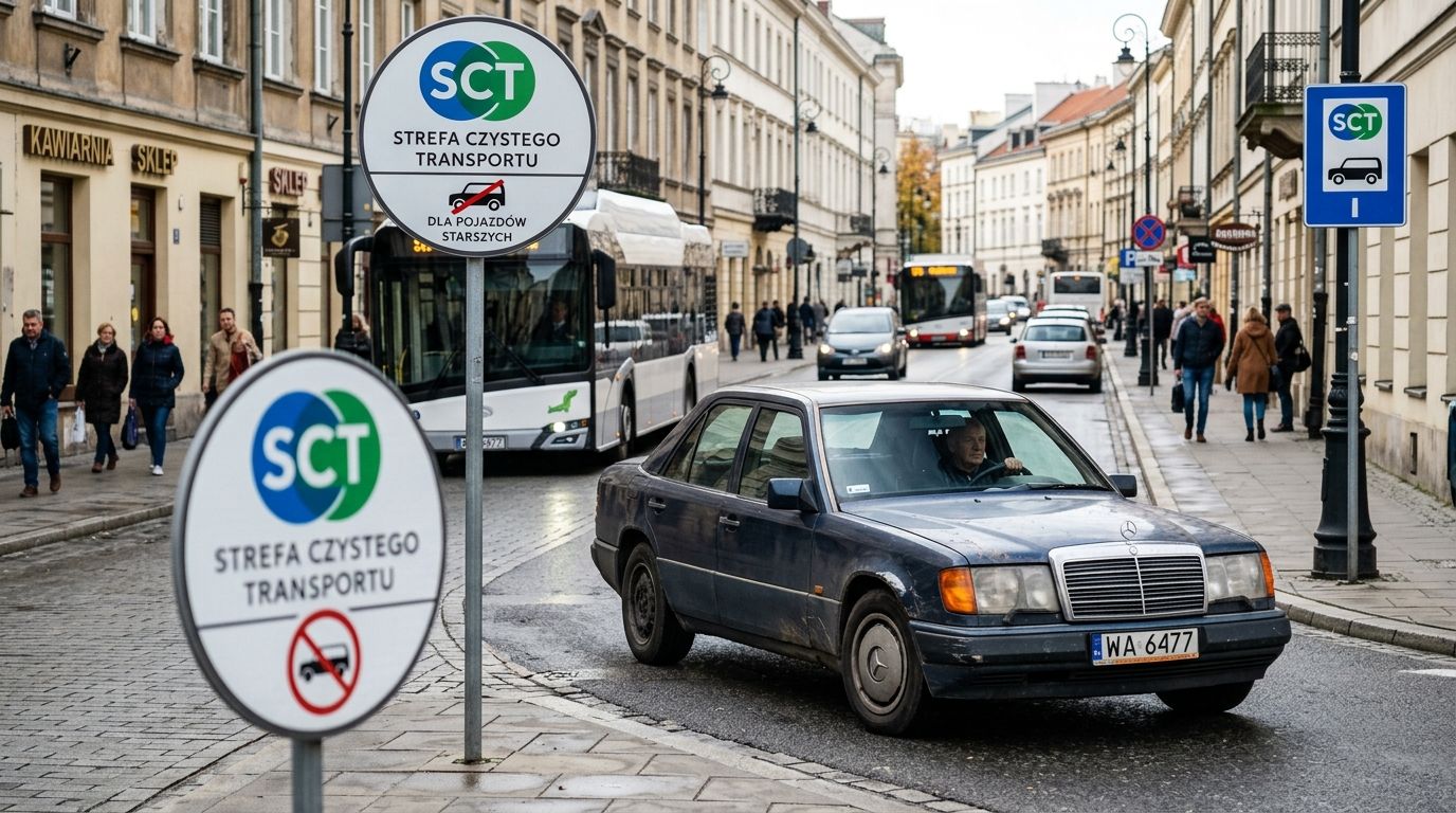 Strefy Czystego Transportu a starsze pojazdy
