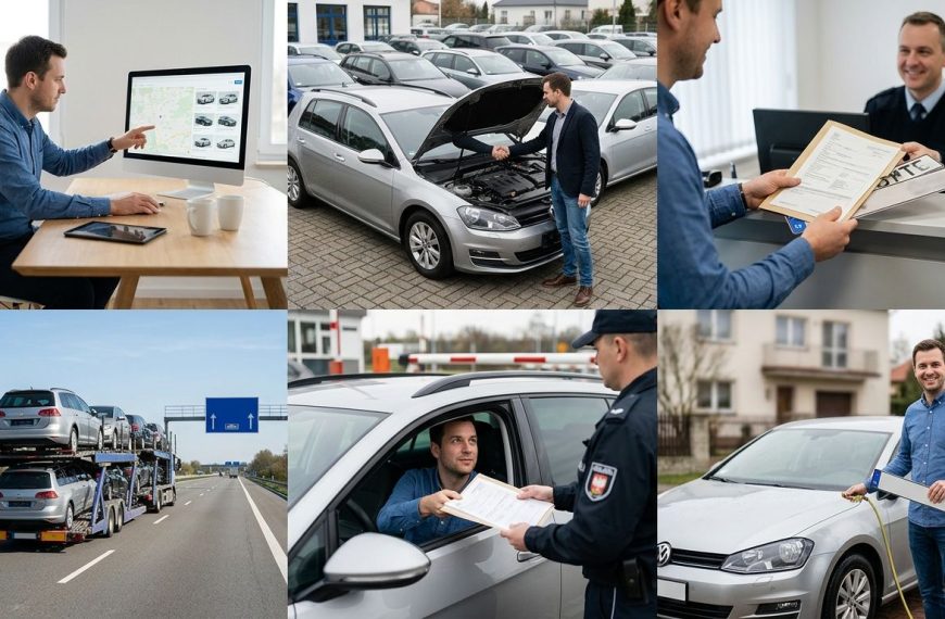 Jak sprowadzić używane auto z Niemiec krok po kroku?