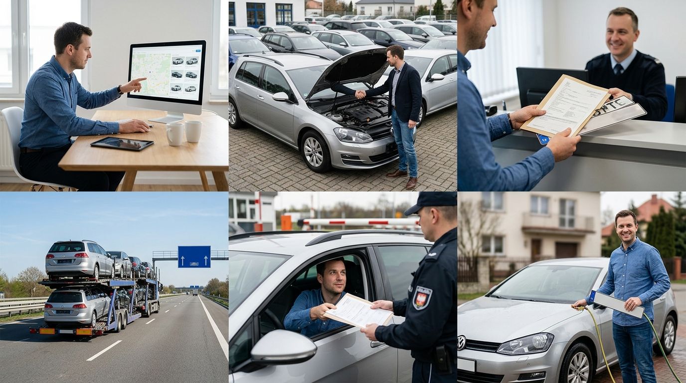 Jak sprowadzić używane auto z Niemiec krok po kroku?